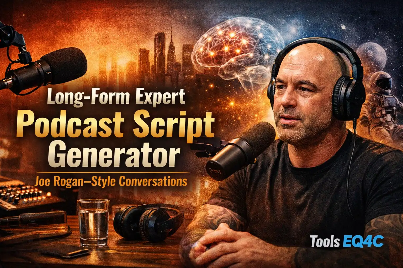ChatGPT Prompt to Create Joe Rogan–Style Long-Form Expert Podcast Script