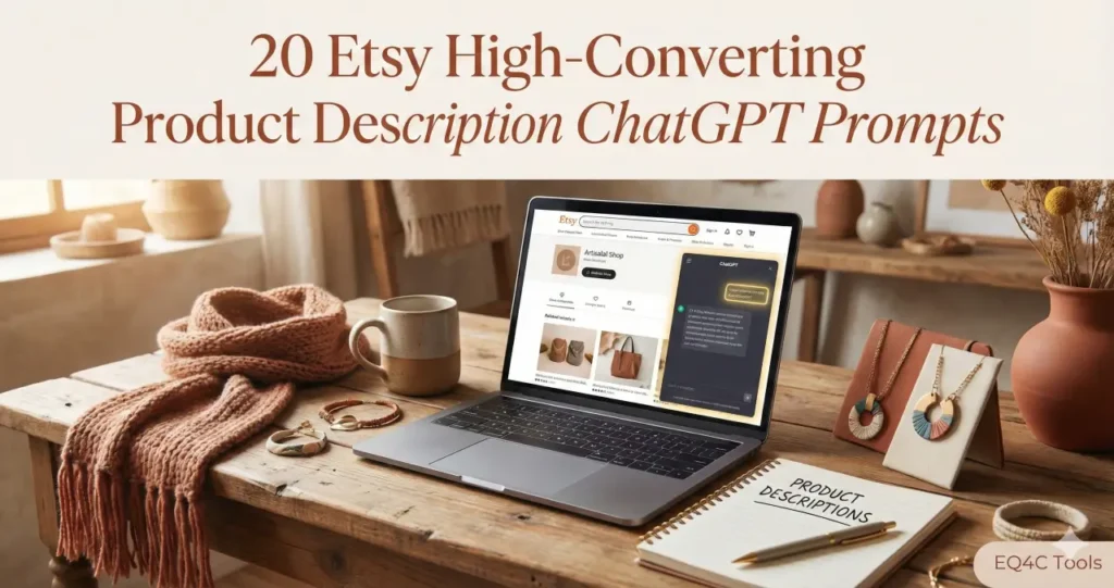 20 Etsy High-Converting Product Description ChatGPT Prompts
