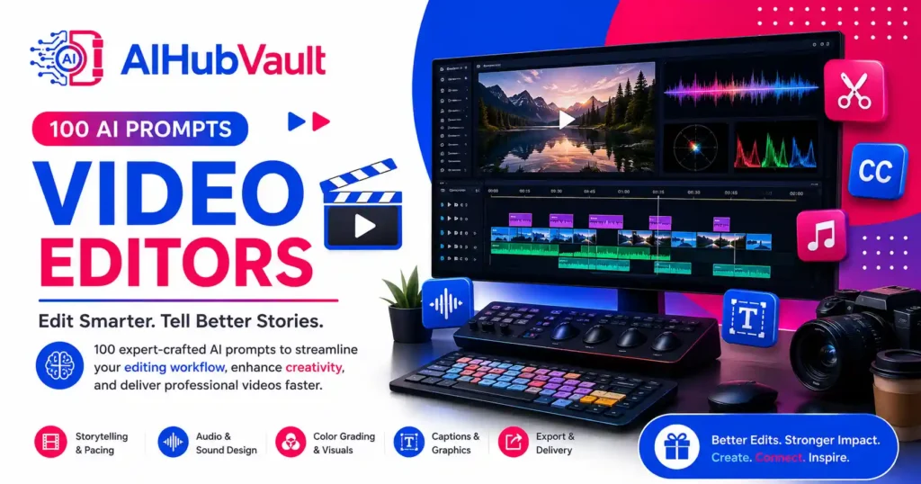 100 AI Prompts for Video Editors